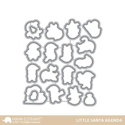 Mama Elephant Creative Cuts - Santa Agenda